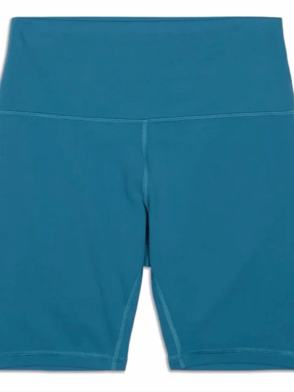 Lululemon Athletica Align High-Rise Biker Short 8" in Capture Blue Size 6 - Picture 2 of 5